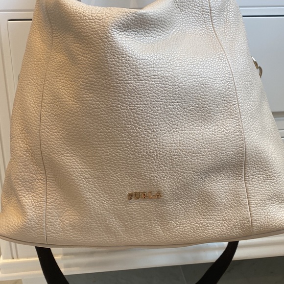 Furla Beige Hobo Bag - Picture 3 of 7